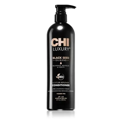 CHI Luxury Black Seed Oil Moisture Replenish Conditioner hidratáló kondicionáló a könnyű kifésül