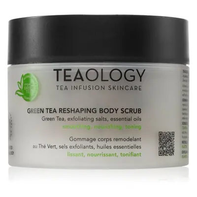 Teaology Green Tea Reshaping Body Scrub testradír 380 g