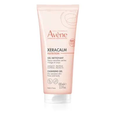 Avène XeraCalm Nutrition gyengéd tisztító gél száraz és érzékeny bőrre 100 ml