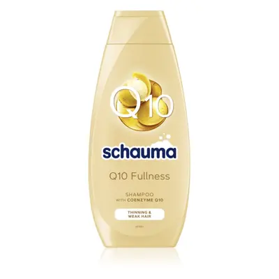 Schwarzkopf Schauma Q10 Fullness sampon a gyenge és ritkuló hajra koenzim Q10 400 ml