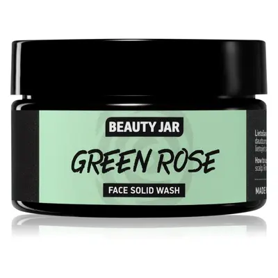 Beauty Jar Green Rose tisztító szappan arcra hámlasztó hatással 25 g