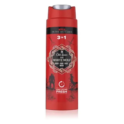 Old Spice Whitewolf tusfürdő gél és sampon 2 in 1 uraknak 400 ml