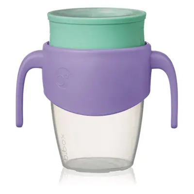 B.Box 360° Trainer Cup gyakorlóbögre fogantyúval Lilac Pop 6m+ 250 ml