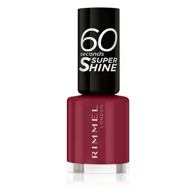 Rimmel 60 Seconds Super Shine körömlakk árnyalat 710 Oh My Cherry 8 ml