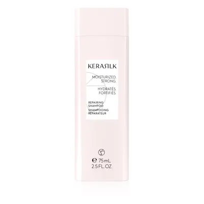 KERASILK Essentials Repairing Shampoo tisztító és tápláló sampon száraz és sérült hajra 75 ml