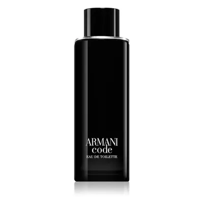 Armani Code Eau de Toilette utántölthető uraknak 200 ml