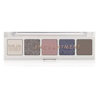 MUA Makeup Academy Professional 5 Shade Palette szemhéjfesték paletta árnyalat Enchantment 3,8 g