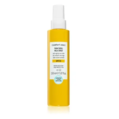 Comfort Zone Sun Soul SPF 30 hidratáló napozótej a bőr öregedése ellen 150 ml