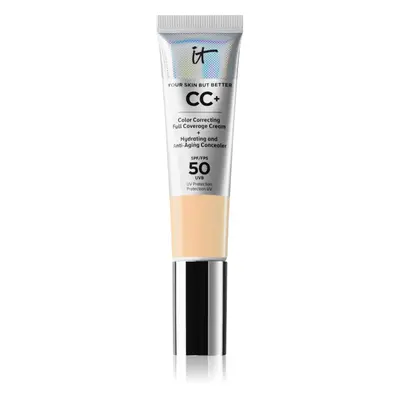 IT Cosmetics Your Skin But Better CC+ fedő hatású alapozó SPF 50+ hölgyeknek Light Medium 32 ml