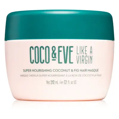 Coco & Eve Like A Virgin Super Nourishing Coconut & Fig Hair Masque mélyen tápláló maszk a fényl