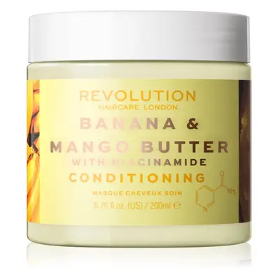 Revolution Haircare Hair Mask Banana & Mango Butter intenzív ápoló maszk hajra 200 ml