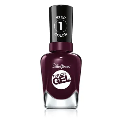 Sally Hansen Miracle Gel™ géles körömlakk UV/LED lámpa használata nélkül árnyalat 492 Cabernet W