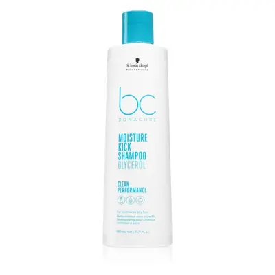 Schwarzkopf Professional BC Bonacure Moisture Kick sampon normál és száraz hajra 500 ml