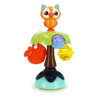 Bam-Bam Suction Cup Toy interaktív játék tapadókoronggal 6m+ Owl 1 db