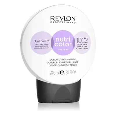 Revlon Professional Nutri Color Filters Metal-Ice tápláló tonizáló maszk professzionális használ