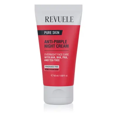 Revuele Pure Skin Anti-Pimple éjszakai krém pattanások ellen 50 ml