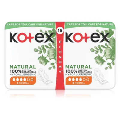 Kotex Natural Normal egészségügyi betétek 16 db