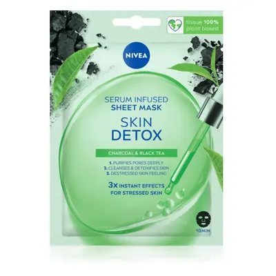 Nivea Urban Skin Detox tisztító és detoxikáló maszk aktív szénnel 1 db