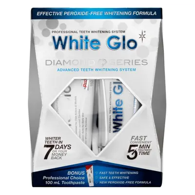 White Glo Diamond Series Whitening System fogfehérítő szett