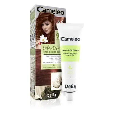 Delia Cosmetics Cameleo Color Essence hajfesték tubusban árnyalat 6.6 Ruby 75 g