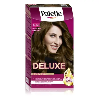 Schwarzkopf Palette Deluxe tartós hajfesték árnyalat 4-65 Dazzling Brown 1 db