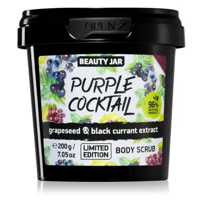 Beauty Jar Purple Cocktail frissítő testpeeling 200 g