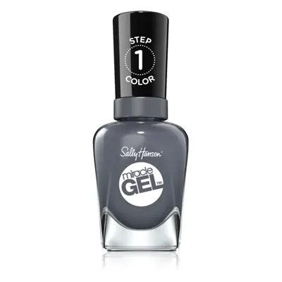 Sally Hansen Miracle Gel™ géles körömlakk UV/LED lámpa használata nélkül árnyalat 285 Slate-R-Gi