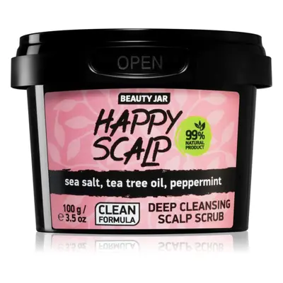 Beauty Jar Happy Scalp tisztító peeling zsíros fejbőrre 100 g