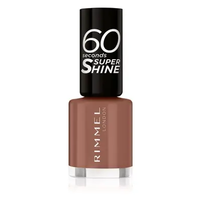 Rimmel 60 Seconds Super Shine körömlakk árnyalat 101 Taupe Throwback 8 ml