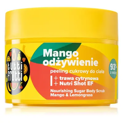 Farmona Tutti Frutti Tango Mango cukor peeling a bőr táplálására és a gyengéd tisztítására Mango