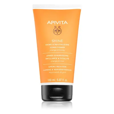 Apivita Shine and Revitalizing Conditioner revitalizáló kondicionáló a fakó haj ragyogásáért 150