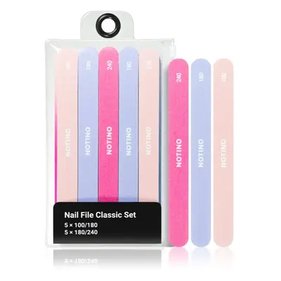 Notino Nail File Classic Set 100/180x5 180/240x5 körömreszelő szett