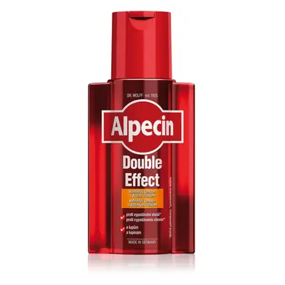 Alpecin Double Effect sampon férfiaknak koffein kivonattal korpásodás és hajhullás ellen 200 ml