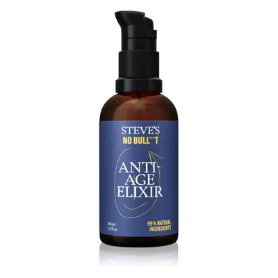 Steve's No Bull***t Anti-Age Elixir hidratáló szérum a ráncok ellen uraknak 50 ml