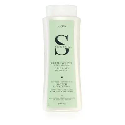 Joanna Sensual gyengéd tusfürdő gél Hemp Seed & Panthenol 500 ml