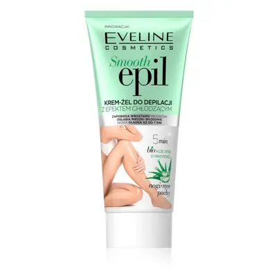 Eveline Cosmetics Smooth Epil szőrtelenítő krém a testre az érzékeny bőrre 175 ml