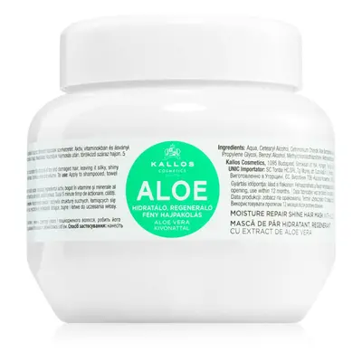 Kallos KJMN Professional Aloe hidratáló maszk aloe verával 275 ml