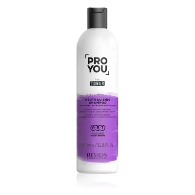 Revlon Professional Pro You The Toner sampon a sárga tónusok neutralizálására szőke és ősz hajra