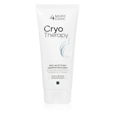 More4Care Cryo Therapy micellás sampon a károsult hajra 200 ml