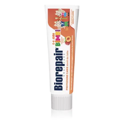 Biorepair Kids 0-6 Peach fogkrém gyermekeknek a fogzománc megújítására Peach 50 ml