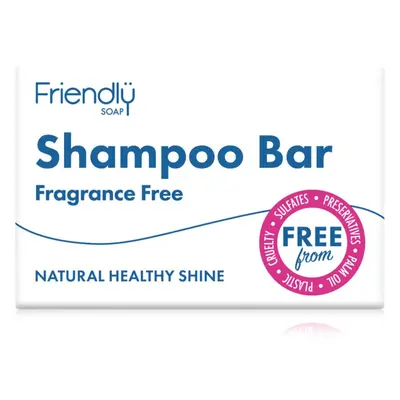 Friendly Soap Natural Shampoo Bar Fragrance Free természetes szappan hajra 95 g