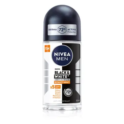 Nivea Men Invisible Black & White golyós izzadásgátló uraknak 50 ml