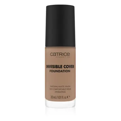 Catrice Invisible Cover Foundation hosszan tartó és erősen fedő alapozó matt hatással árnyalat 0