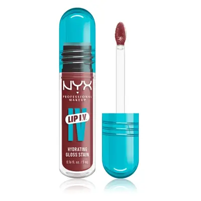 NYX Professional Makeup Lip IV tartós ajakfény hidratáló hatással árnyalat 02- HYDRA HONEY 5 ml