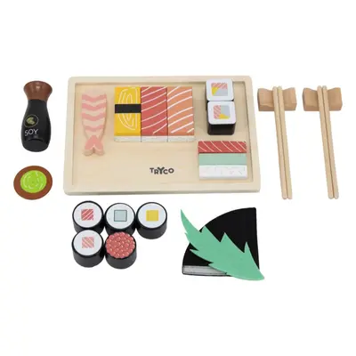 Tryco Wooden Sushi Set játék fából készült 18m+ 1 db