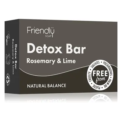 Friendly Soap Detox Bar Rosemary & Lime természetes szappan 95 g