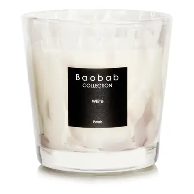 Baobab Collection Pearls White illatgyertya 8 cm