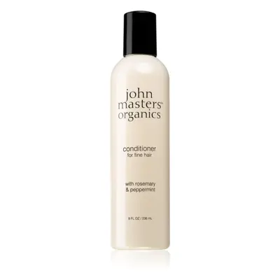 John Masters Organics Rosemary & Peppermint Conditioner kondicionáló a finom hajért 236 ml