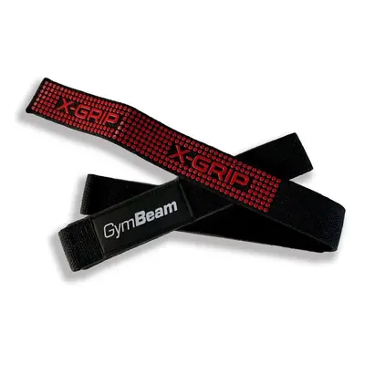 GymBeam X-Grip felhúzó heveder szín Black