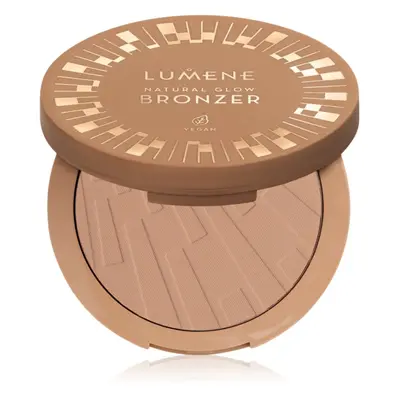 Lumene Natural Glow kompakt bronz púder árnyalat 1 Arctic Summer 10 g